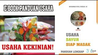 Ebook Panduan Usaha Sayur Siap Masak | Ide Usaha Sayur Siap Masak