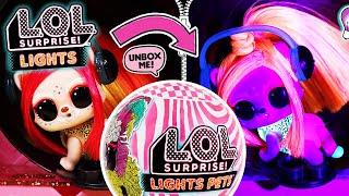 Unbox L.O.L. Surprise! LIGHTS PETS with Me!