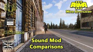 ArmA 3 Mod Spotlight:  [JSRS 4 Apex, Speed Of Sound, JSRS Soundmod, Enhanced Soundscape] Comparison