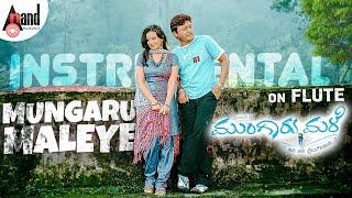 Mungaru Maleye Instrumental On Flute | Mungaru Male | Golden ⭐ Ganesh | Pooja Gandhi | Mano Murthy