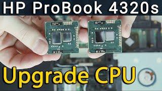 Обновление процессора ноутбука HP ProBook 4320s — пошаговое руководство по замене