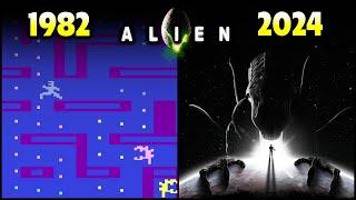 Evolution of Alien Games (1982 - 2024) - 43 Games