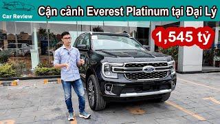 Cận cảnh Ford Everest Platinum 2024 giá 1,545 tỷ đồng đã về đại lý