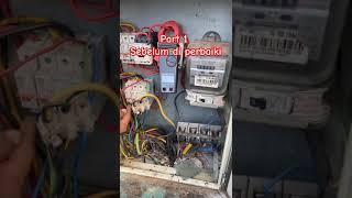 bocor !!! pengecekan instalasi panel PJU #listrik #arusbocor #teknisilistrik