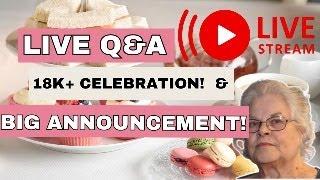 🫖 LIVE: Tea & Chat Q&A - 19,561+ Subscriber Celebration + BIG Announcement!