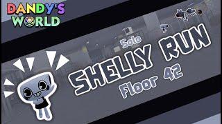 SOLO SHELLY RUN !!! | FLOOR 42 | DANDY'S WORLD