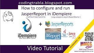 iDempiere ERP: how to configure and run JasperReport byAO