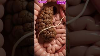 How Constipation is Cause Due To Dehydration | Realistic AI Art | Gut Health | Anatomy AI Arts USA |