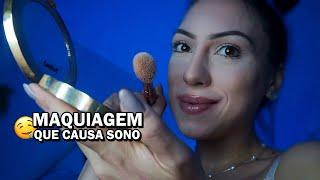 ASMR: ESSA MAQUIAGEM CAUSAR SONO INTENSO - Sons Satisfatórios