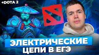 ЭЛЕКТРИЧЕСКИЕ ЦЕПИ В ЕГЭ 2024 + DOTA 2 I Владислав Перетрухин - Global_EE