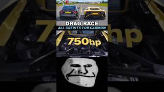 Lamborghini Aventador vs 700hp Audi RS7- DRAG RACE