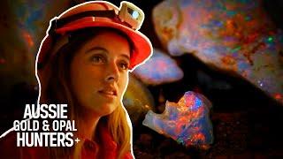 The Bushmen Find $10,000 Worth Of Opal In DANGEROUS Cave | Outback Opal Hunters