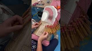 Bobbin lace ASMR?  The sound is just so satisfying! #bobbinlace #asmr #asmrsounds