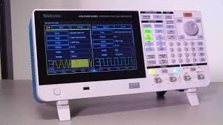 Tektronix AFG31000 Series Arbitrary Function Generators - Technical Overview