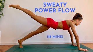 18 Min Sweaty Power Flow