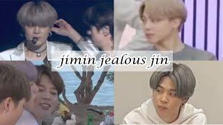 Jimin jealous Jin - "Sorry for being jealous, but I really love you"