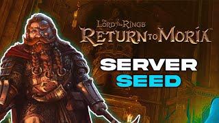 How to Change the World Seed on a Lord of the Rings: Return to Moria Server!