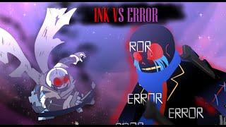 Underverse 0.4 Fight Scenes: Ink vs Error + Destruction of the Multiverse (by Jael Penaloza)