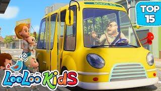 Johny Johny and The Wheels on the Bus - S1EP92 Fun and Play MIX - LooLoo Kids Songs for Kids