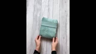 #shorts #folding Top Notch technique of folding Towels // Smart way of organiszing clothes