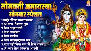 सोमवती अमावस्या सोमवार स्पेशल : कर्पूर गौरम करुणावतारं, ॐ नमः शिवाय, शिव अमृतवाणी, चालीसा व आरती