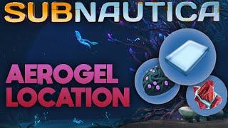 Subnautica Aerogel Materials Best Location | How to find Aerogel in Subnautica | Subnautica Guide