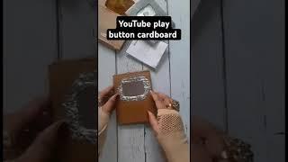 YouTube play button cardboard