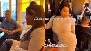 Radio Station visit in Chicago with Ms.Yummy