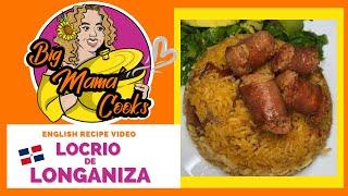 Locrio de Longaniza | Dominican-Sausage Rice *ENGLISH Recipe Video