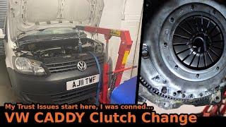 Changing my VW CADDY Clutch