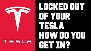 Locked Out of My Tesla - How To Unlock Tesla If Locked Out? Phone Key Workaround Roadside Assistance