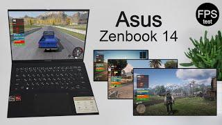 Asus Zenbook 14 - FPS Test / Gaming Test in GTA 5, Red Dead Redemption 2 and Cyberpunk 2077