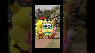 #PokemonGO Eevee y #Pikachu se despiden del GO Fest de Berlin 2022 en #Shorts