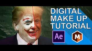 Donald Trump is the Joker: Digital Make up & Motion Tracking Tutorial with Mocha for After Effects