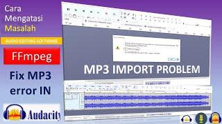 Cara mengatasil import audio Error FFmpeg di Audacity