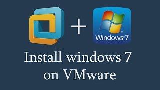 How to install Windows 7 on VMware Workstation 12