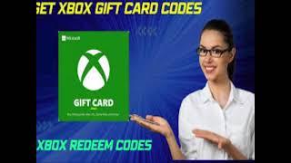Xbox Gift Card Free $100 How to get codes free 2025