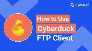 How to Use Cyberduck FTP Client