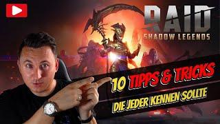 RAID Shadow Legends 10 Tipps & Tricks  Basics, die jeder Spieler kennen sollte!