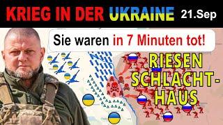 21.SEPTEMBER: TODESFALLE KALINIVKA - Russische Überlebensdauer SINKT AUF 7 MINUTEN | Ukraine-Krieg