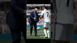 DONAL DRAMP || AND RONALDO \\ PLANG || FUTBALL|| #ai #funny#trumptrump#ai#ronaldo #ai #youtubeshort