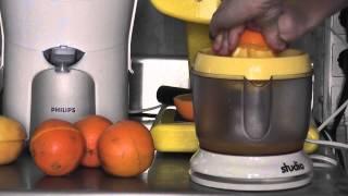 Electric citrus juicer