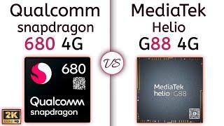 Qualcomm Snapdragon 680 vs MediaTek Helio G88 – what's a better ?