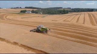 CLAAS LEXION Demo Tour #1 | Pennsylvania Wheat Comparison