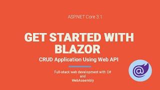 Blazor CRUD Using Entity Framework And Web Api