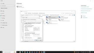 How to change Ethernet Settings on Windows 10