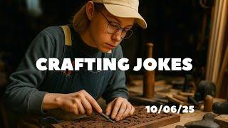 Crafting jokes. 10/06/25 Cosy Comedy Berlin. Sasha Petrova