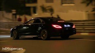 2016 Mercedes CLS 63 AMG S C218 in Monaco - Launch Control, Accelerations & Sound!