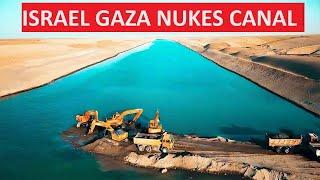 Israel's SHOCKING the WEST by Building A Canal Project Through Gaza - The Ben Gurion Canal Project