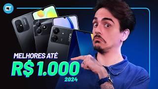 Melhores Celulares até 1000 reais de 2024 | Xiaomi, POCO ou Realme?